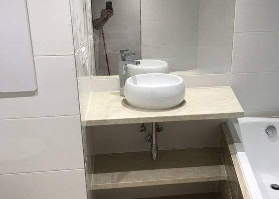 Rekonstrukce koupelny v panelovém domě