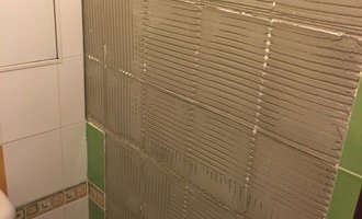 Obložení dlaždic v koupelně (9kusů)
