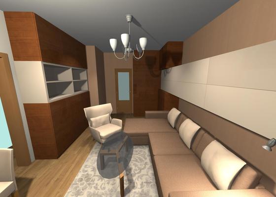 Návrh obývacího pokoje s Virtuálním bydlením