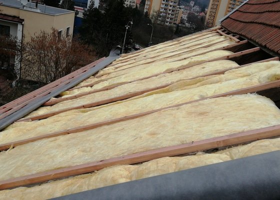 Zhotovení nové střechy