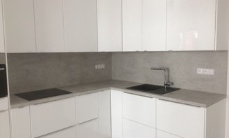 Montáž kuchyně IKEA, příprava rozvodů el, vody, odpadu