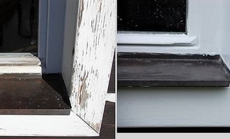 Dřevěná okna - nátěr a izolace