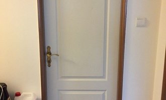 Příprava dveřního otvoru - stav před realizací