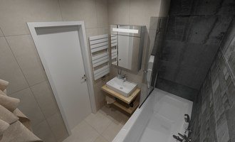 Rekonstrukce koupelny - Praha 3 - stav před realizací