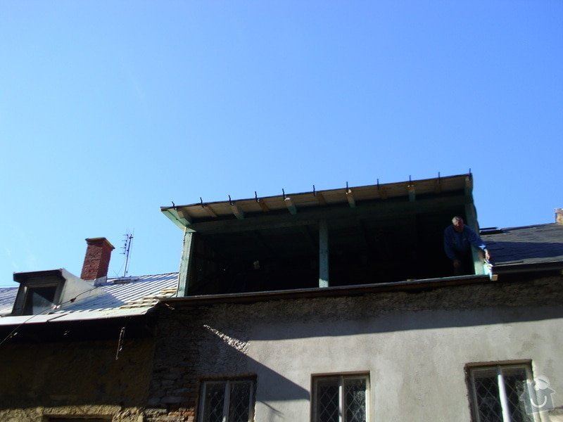 Pokládka střechy ze šindele, bitumenu: IMG_1612