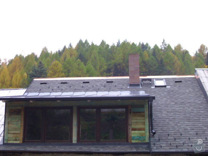 Pokládka střechy ze šindele, bitumenu: IMG_1721