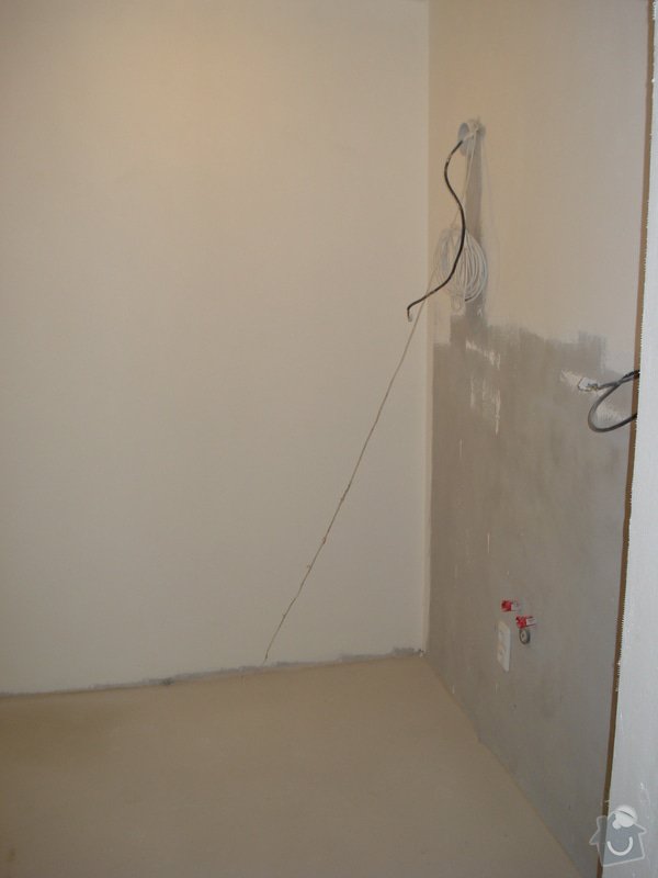 Rekonstrukce bytového jádra "na klíč", příprava na novou kuchyňskou linku: DSC01602