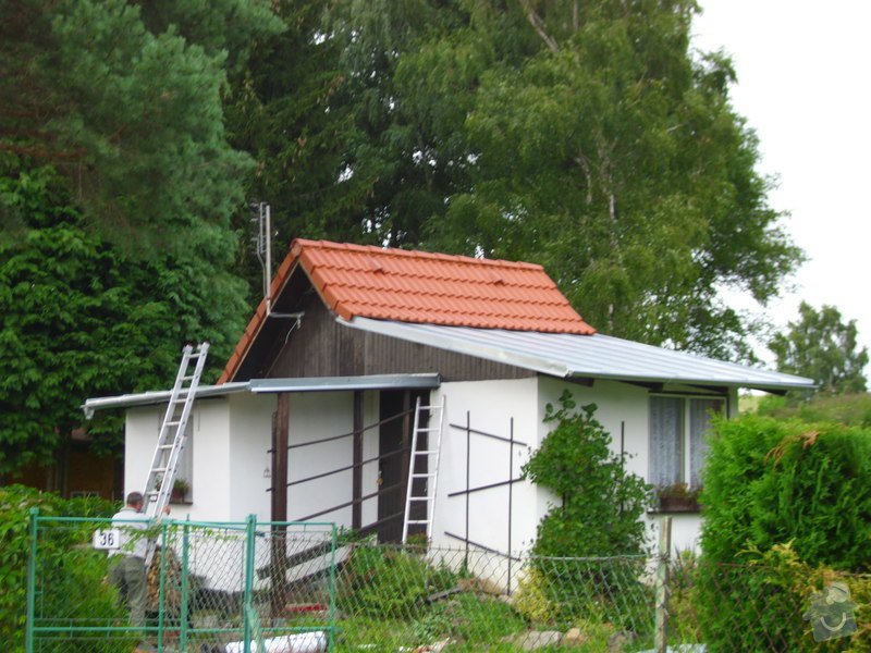 Střecha na chatě,pergola a montáž zahradního domku: IMG_1037