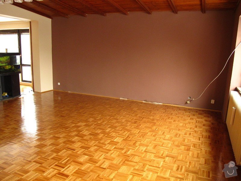 Renovace dřevěné podlahy a malování: podlaha_007
