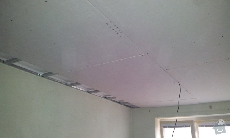 Oprava stropu a drobné úpravy elektro v bytě: 20130211_121900