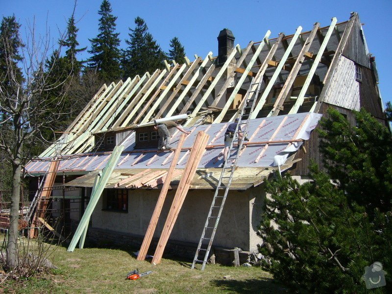 Rekonstrukce střechy: P1040443