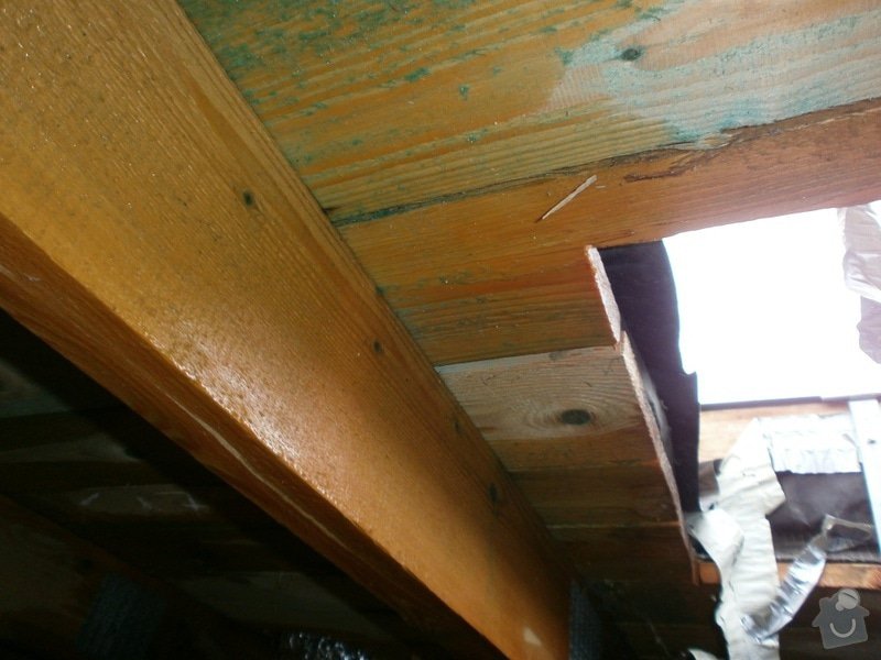 Oprava střechy bytového domu: P2240329