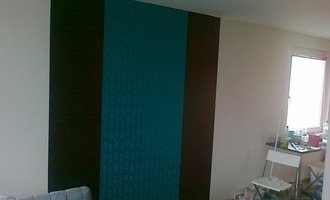 Malování panelákového bytu 3+kk