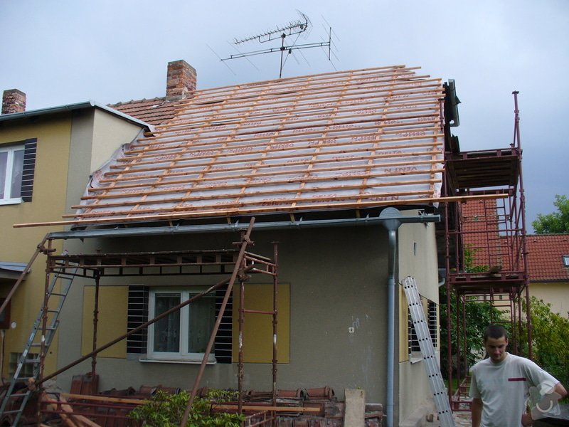 Oprava střechy,půdní vestavba ve Spjile u Pardubic: Spojil_4