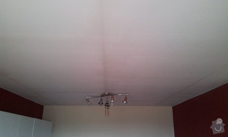 Odhlučnenie stropov v tehlovom byte Čelákovice: 20130307_143343