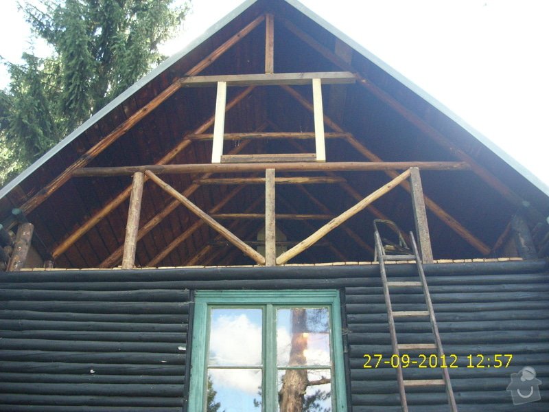 Rekonstrukce chaty v lesní osadě: IMG_0011