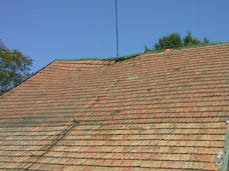Oprava střechy v Samařově: Samarov_1