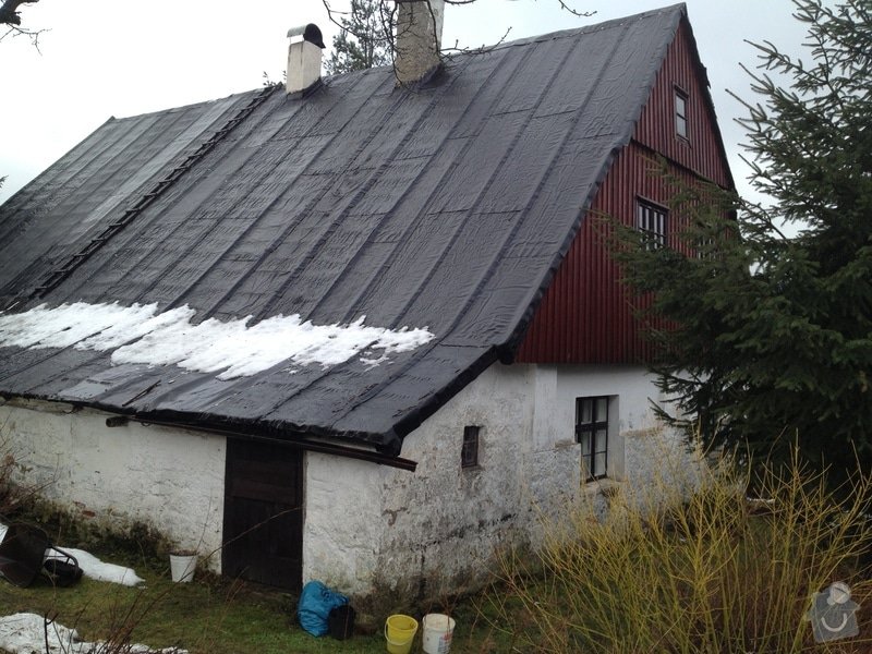 Rekonstrukce střechy rekreační chalupy v Tanvaldu: IPhone_683