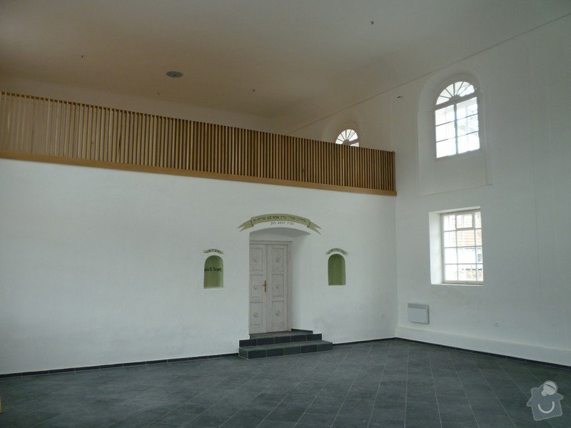 Dokončení rekonstrukce synagogy Čkyně: P1020004