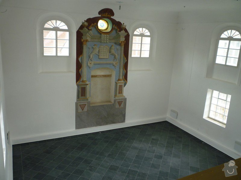 Dokončení rekonstrukce synagogy Čkyně: P1020024