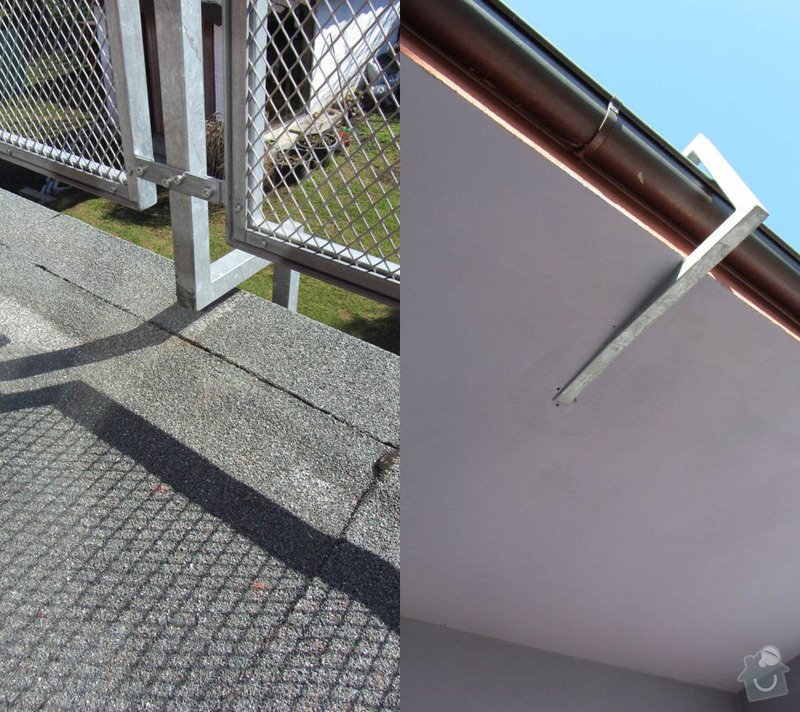 Rekonstrukce ploché střechy - terasy: sloupek_detail