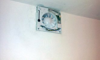 Zapojení ventilátoru v koupelně