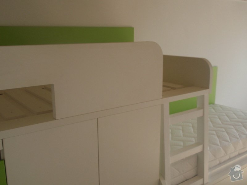 Drobné stavební úpravy + výroba postelí do dětského pokoje: DUBEN2013_159