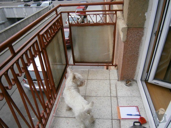 Stavební práce - oprava balkonů: P3310170