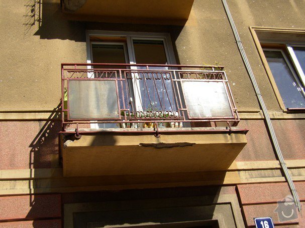 Stavební práce - oprava balkonů: P8150480