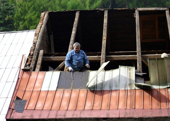 Rekonstrukce střechy