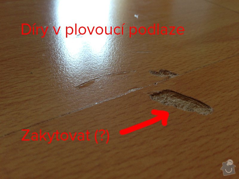 Opravy v bytě: hodinovy_manzel-diry-v-plovouci-podlaze