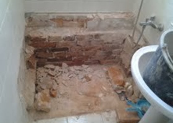Částečná rekonstrukce koupelny