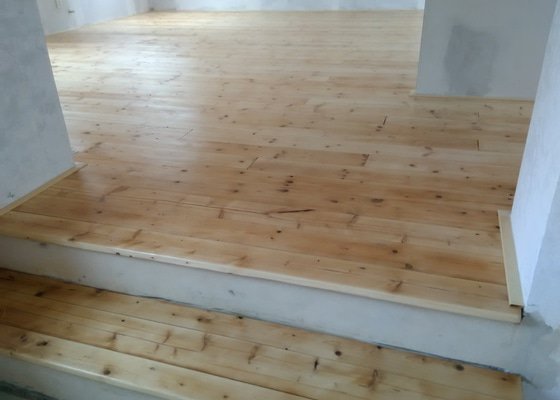 Renovace prkenné podlahy