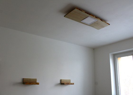 Dřevěné osvětlení do bytu