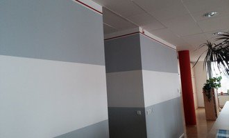 Malování 3 pokojů v bytě