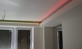 Silnoproud, LED osvětlení, pokládaní dlažby a laminátové podlahy
