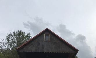 Oprava střechy na chatě - stav před realizací