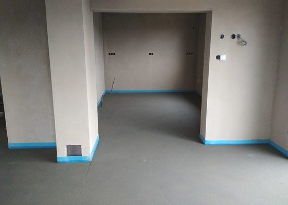 Betonová podlaha novostavba