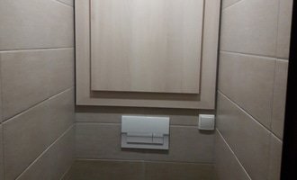 Rekontrukce koupelny,WC v paneláku