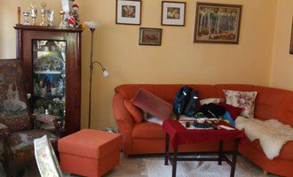 Vyřešení interiéru obývacího pokoje - stav před realizací