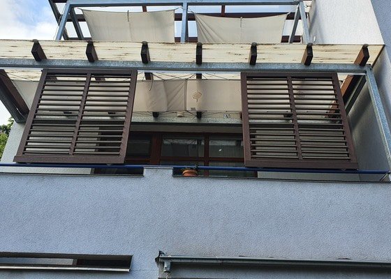 Výměna zastřešení balkonu