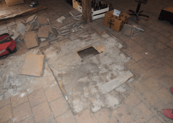 Realizace suché podlahy v podkroví