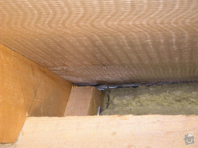 Oprava tepelné izolace s výměnou folie ve střeše: poptavka2