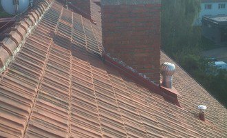 Vyčištění střechy, žlabů a svodů 