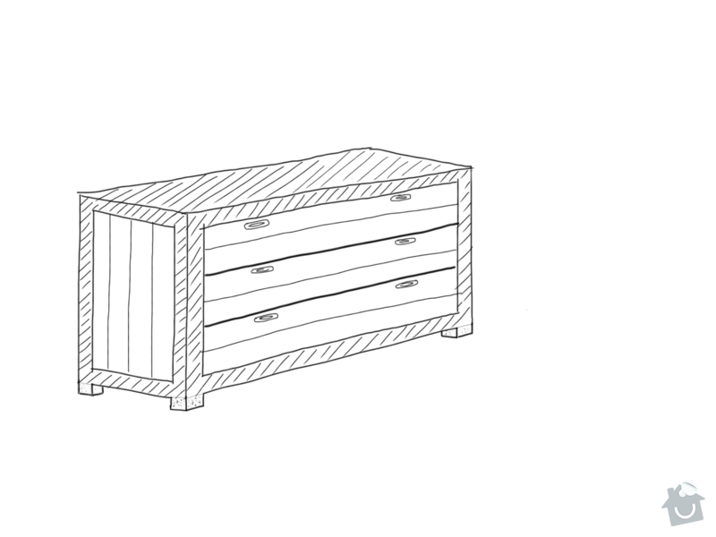 Výroba dřevené přebalovací komody: nakres_2