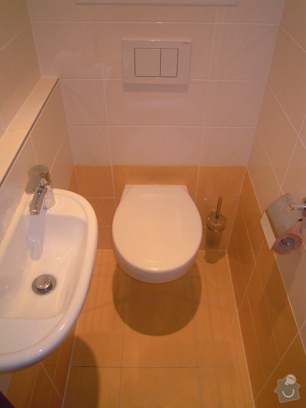Kompletní rekonstrukce koupelny a toalety: 189-08