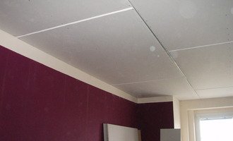 SDK podhled, SDK strop, elektroinstalace,malování