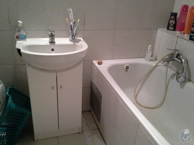 Rekonstrukce koupelny, WC a vymena stoupacek v Praze 9: WP_000312