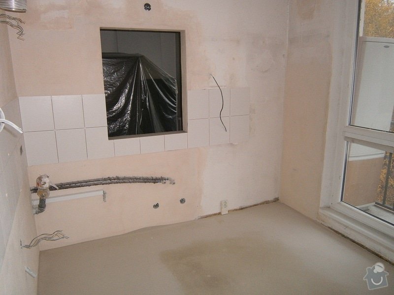 Rekonstrukce bytového jádra, stavební úpravy kuchyně a chodby: 9