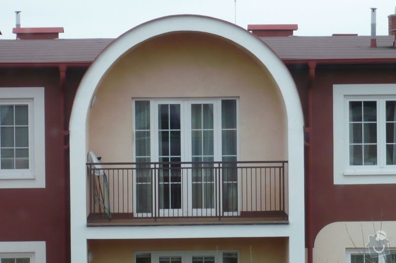 Zasklení atypického balkonu: balkon